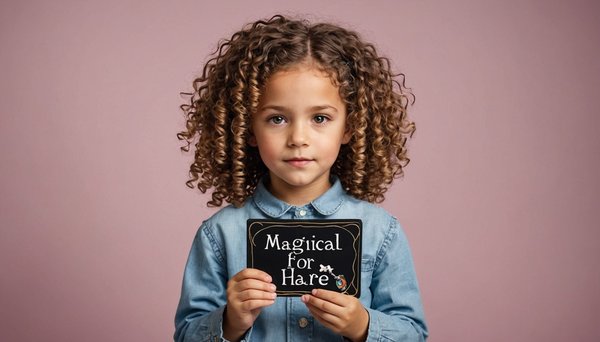 Des produits magiques pour les cheveux bouclés des enfants